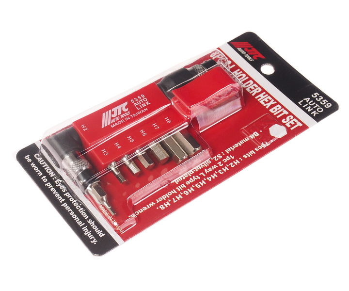 アクセサリー joechan 8PCS L HOLDER HEX BIT SET BY JTC 5359 | eBay