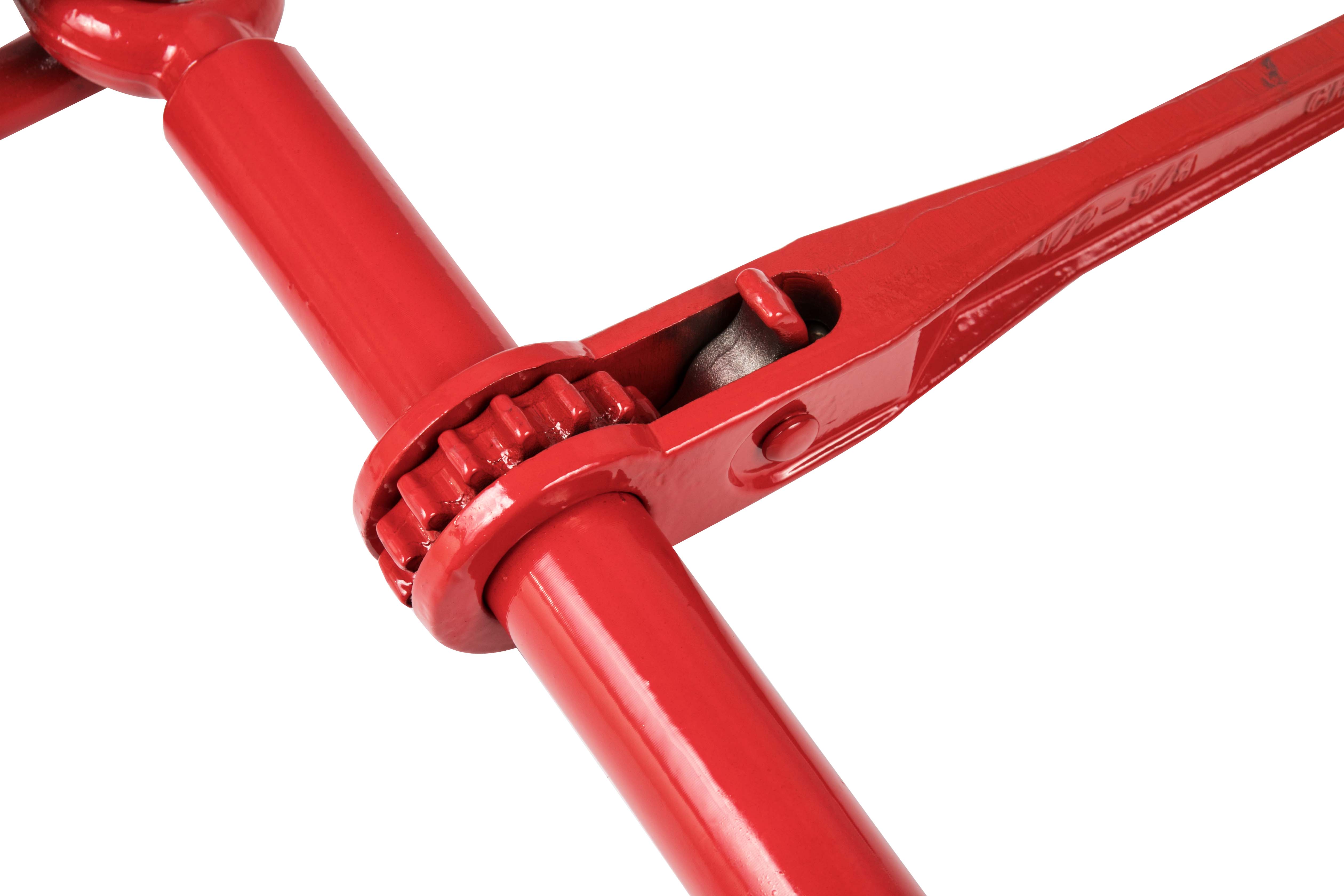 2 X Ratchet Chain Load Lever Binder 1/2"5/8",Grade 70/43, 13,000 lbs