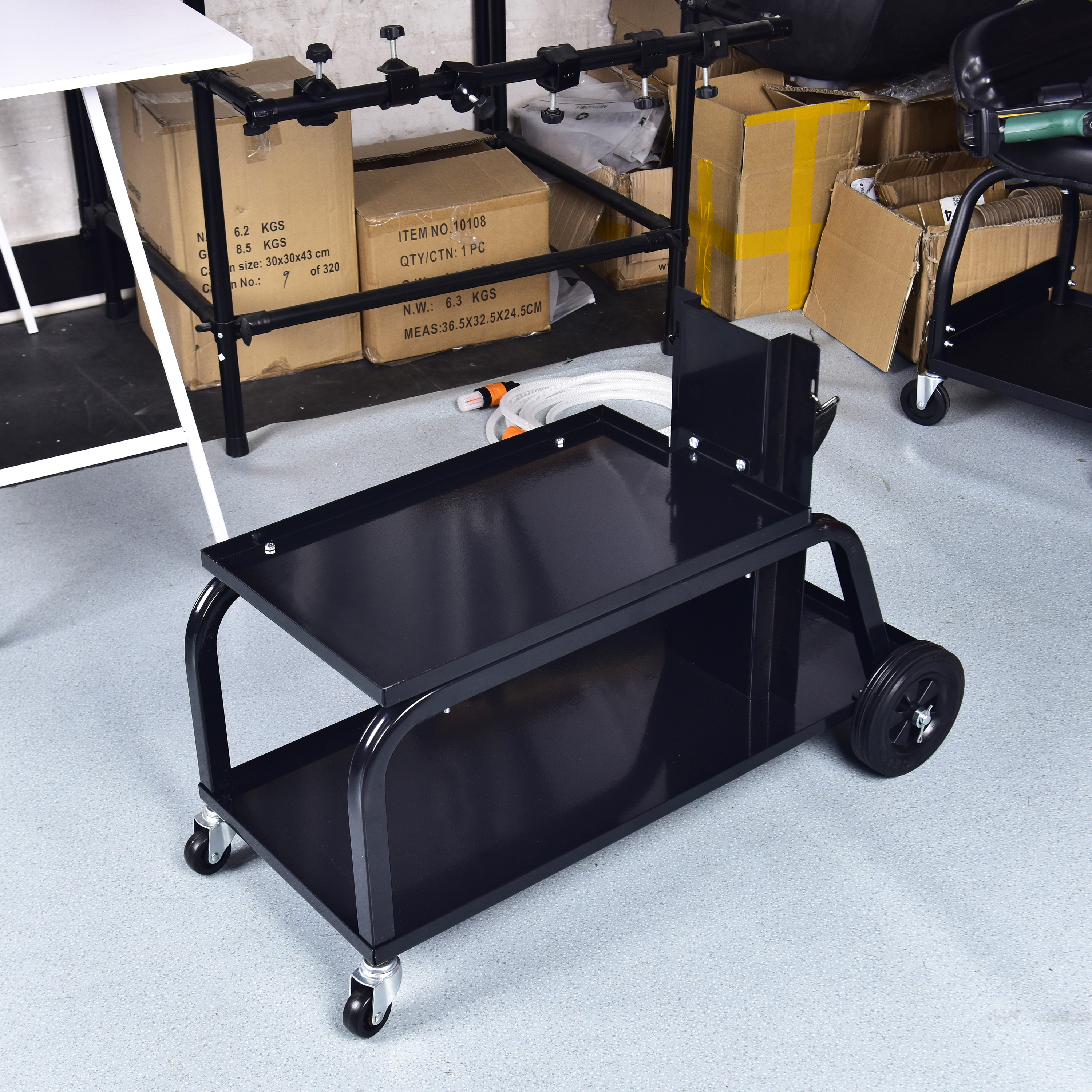 Metal Heavy Duty Universal MAN TIG MIG Rolling Service Welding Cart,110lbs,Black 190373235694 eBay